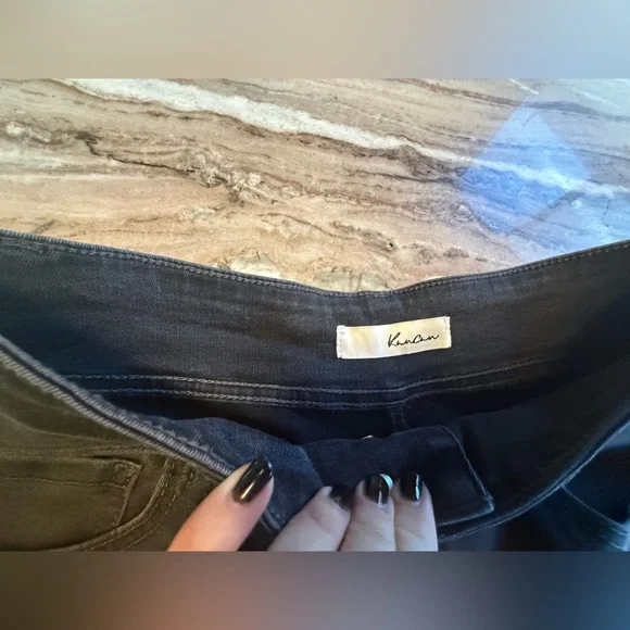 KanCan Washed Black High Rise Skinny Jean - Picture 3 of 6